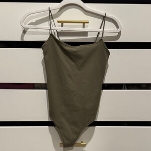 Abercrombie & Fitch Olive Bodysuit